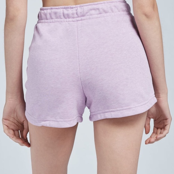 Nike NSW Essential High Rise Shorts in Purple NWT - Picture 2 of 7